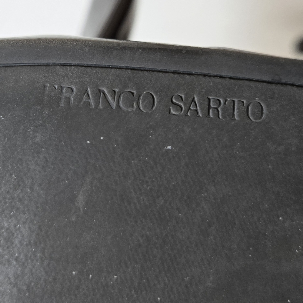 Franco Sarto Dark Brown Leather Heeled Size 8.5 - Picture 7 of 9